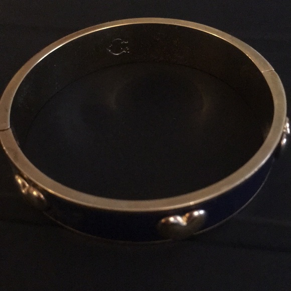 C wonder blue and gold bracelet with hearts - Picture 3 of 3